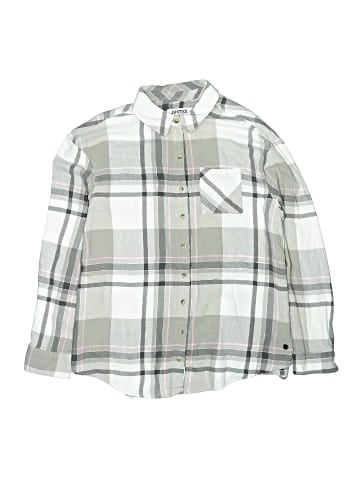 Justice Long Sleeve Button-Down Shirt (view 1)