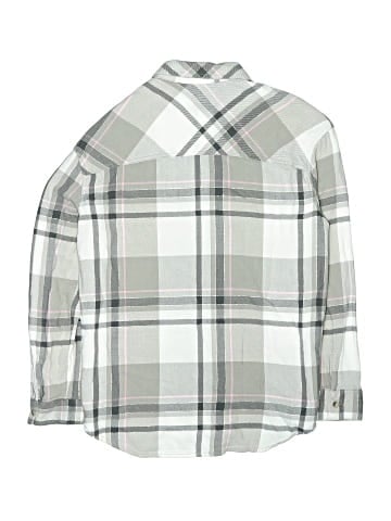 Justice Long Sleeve Button-Down Shirt (view 2)