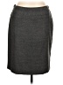 Fashion Bug Solid Gray Formal Skirt Size 10 - photo 1