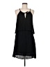 Splendid Solid Black Casual Dress Size M - photo 1