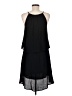 Splendid Solid Black Casual Dress Size M - photo 2