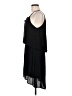 Splendid Solid Black Casual Dress Size M - photo 5