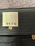 Ecru Solid Black Dress Pants Size M - photo 4