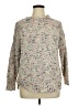 Cupio 100% Polyester Tweed Tan Pullover Sweater Size 1X - photo 1