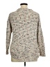 Cupio 100% Polyester Tweed Tan Pullover Sweater Size 1X - photo 2