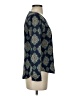 Ann Taylor 100% Polyester Blue Long Sleeve Blouse Size XS - photo 4