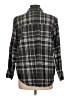 Universal Thread Plaid Black Long Sleeve Blouse Size L - photo 2
