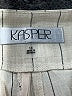 Kasper Stripes Ivory Casual Pants Size 14 - photo 7