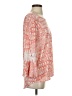 N Touch Orange 3/4 Sleeve Blouse Size S - photo 4