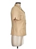 Kasper A.S.L. Tan Short Sleeve Blouse Size 6 (petite) - photo 4