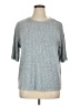 Unbranded Tweed Gray 3/4 Sleeve T-Shirt Size XL (estimated) - photo 1