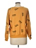 Rebellious. One Print Yellow Sweatshirt Size L - photo 2