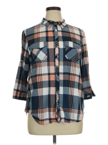 Eden & Olivia 3/4 Sleeve Blouse (view 1)