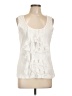 Grace Elements Ivory Sleeveless Blouse Size L - photo 1