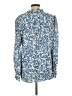 Finley Blue 3/4 Sleeve Blouse Size L - photo 2