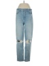 American Eagle Outfitters Hearts Blue Jeans Size 4 - photo 1