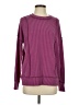 Zenana Solid Purple Pullover Sweater Size S - photo 1