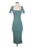 Zara Solid Teal Cocktail Dress Size S - photo 1