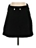 Zara Solid Black Casual Skirt Size S - photo 1