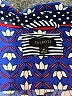 Talbots 100% Cotton Print Blue Long Sleeve Button-Down Shirt Size M - photo 7