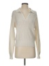 Calvin Klein 100% Cotton Ivory Pullover Sweater Size S - photo 1