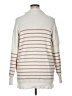 Pink Lily Stripes Ivory Pullover Sweater Size XL - photo 2