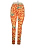 Lularoe Print Orange Leggings Size 1X (Tall & Curvy) - photo 2