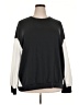 Unbranded 100% Polyester Color Block Black Sweatshirt Size 5X - photo 1
