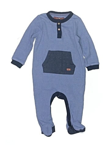 7 For All Mankind Long Sleeve Onesie (view 1)