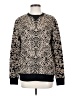Rag & Bone/JEAN 100% Cotton Animal Print Gold Pullover Sweater Size S - photo 1