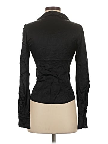 Marciano Long Sleeve Silk Top (view 2)