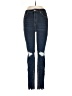 Wild Fable Hearts Blue Jeans Size 6 - photo 1