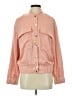 Express 100% Polyester Solid Pink Jacket Size XS - photo 1