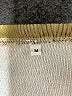 Unbranded 100% Polyester Gold Pullover Sweater Size M - photo 7