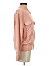 Express 100% Polyester Solid Pink Jacket Size XS - photo 4
