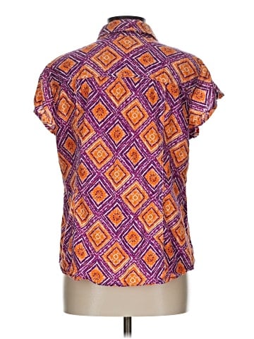 SONOMA life + style Short Sleeve Blouse (view 2)