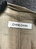 OVERLOVER 100% Linen Solid Gray Romper Size XS - photo 4