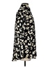 Zara Animal Print Black Long Sleeve Blouse Size XS - photo 4