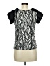 Cato Black Short Sleeve Blouse Size M - photo 2
