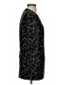 Ann Taylor 100% Silk Print Black Silk Blazer Size 2 - photo 4