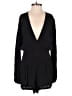 Motel Rocks 100% Viscose Solid Black Romper Size XS - photo 1