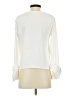 Zara Basic 100% Polyester Ivory Long Sleeve Blouse Size S - photo 2
