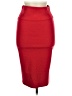 Noir Solid Red Formal Skirt Size M - photo 1
