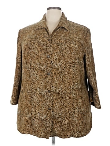 Requirements 3/4 Sleeve Blouse (view 1)