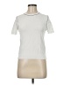 Zara Ivory Short Sleeve Turtleneck Size M - photo 1
