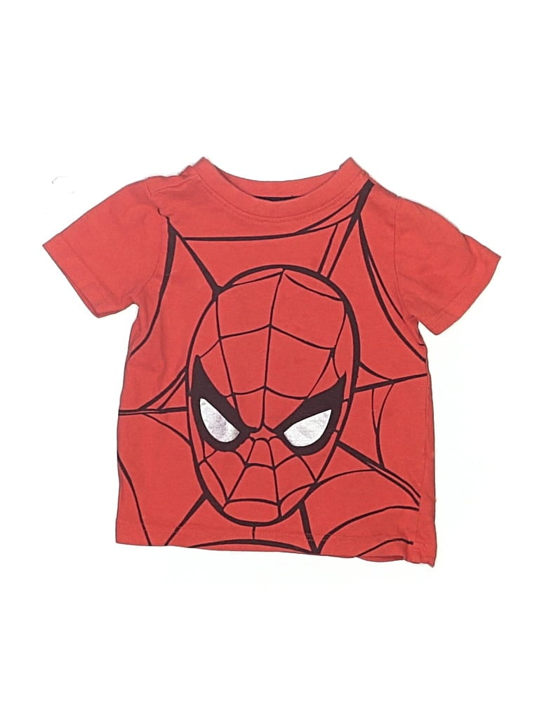 Pre-owned Marvel Kids' Short Sleeve T-shirt In Red