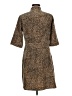 SM Wardrobe Animal Print Brown Casual Dress Size M - photo 2