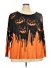 Unbranded Orange 3/4 Sleeve Top Size 5X - photo 1