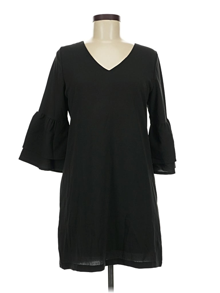 Pre-owned Belongsci Casual Dress In Black