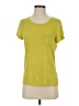 Ellen Tracy Yellow Short Sleeve Top Size S - photo 1